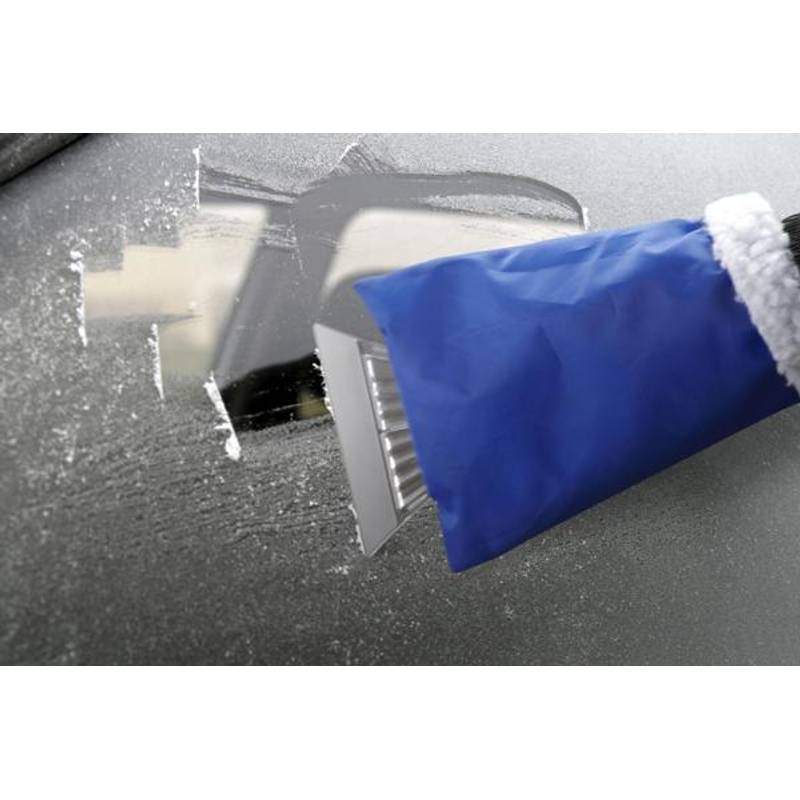 Škrabka na ľad s rukavicou, modrá Škrabka na ľad s rukavicou, modrá